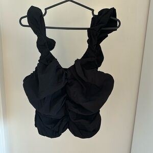 Gap ruched tank top